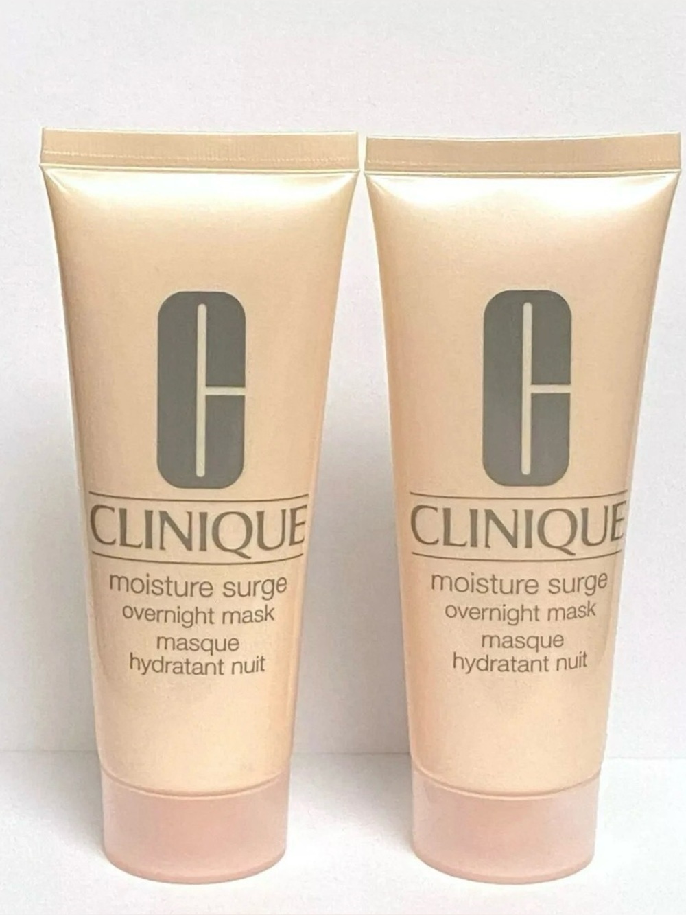 Clinique Moisture
Surge Overnight Mask 2.5 oz/ 75ml Each Deluxe Size 2pc Set